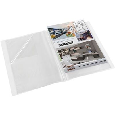 Porte vues A3 PROPYGLASS Viquel Polypropylène Transparent Transparent - Publicité Porte vues A3 PROPYGLASS Viquel Polypropylène Transparent Transparent - Publicité