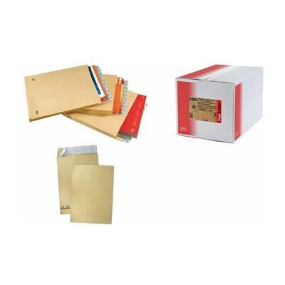 GPV Pochettes à soufflets, 24, 260 x 330 mm, kraft brun - Publicité GPV Pochettes à soufflets, 24, 260 x 330 mm, kraft brun - Publicité