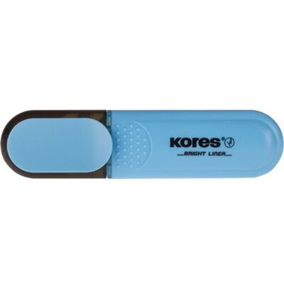 Kores Surligneur 'BRIGHT LINER', couleur: bleu Bleu - Publicité Kores Surligneur 'BRIGHT LINER', couleur: bleu Bleu - Publicité