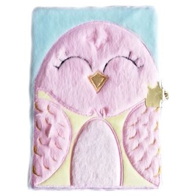 Non communiqué Journal Intime Couverture Peluche - 12 x 17 cm - Oiseau - Publicité Non communiqué Journal Intime Couverture Peluche - 12 x 17 cm - Oiseau - Publicité