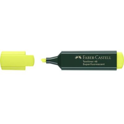 FABER-CASTELL Surligneur TEXTLINER 48 REFILL, jaune Jaune - Publicité FABER-CASTELL Surligneur TEXTLINER 48 REFILL, jaune Jaune - Publicité
