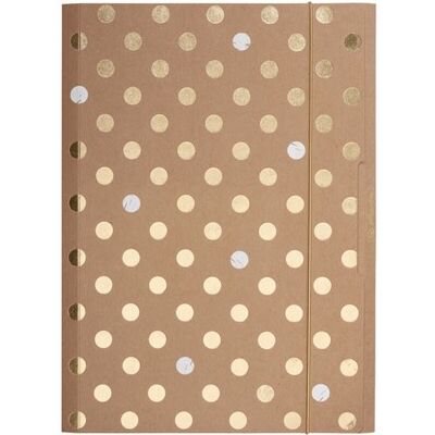 Non communiqué herlitz Chemise à élastiques Pure Glam, A4, carton kraft - Publicité Non communiqué herlitz Chemise à élastiques Pure Glam, A4, carton kraft - Publicité