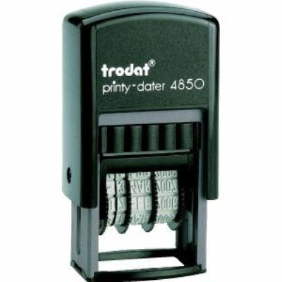 Trodat datumstempel printy dater 4850l bezahlt, blau rot 4850l2 - Publicité Trodat datumstempel printy dater 4850l bezahlt, blau rot 4850l2 - Publicité