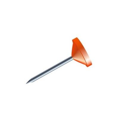 Exacompta - Boîte de 100 épingles à tête plate 5mm Orange Orange - Publicité Exacompta - Boîte de 100 épingles à tête plate 5mm Orange Orange - Publicité