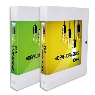 VISIODIRECT Lot de 12 Classeurs personnalisable 3 faces 4 anneaux Ø20mm POLYVISION en polypro 8/10. Dos 3cm, format A4+ - Publicité VISIODIRECT Lot de 12 Classeurs personnalisable 3 faces 4 anneaux Ø20mm POLYVISION en polypro 8/10. Dos 3cm, format A4+ - Publicité