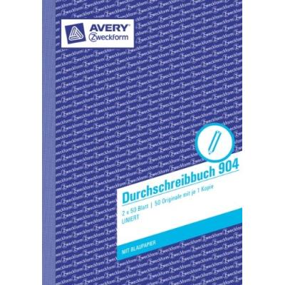 Zweckform durchschreibebuch 904 a5 avery - Publicité Zweckform durchschreibebuch 904 a5 avery - Publicité
