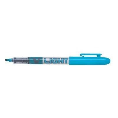 Surligneur V-Light Bleu Pilot Bleu - Publicité Surligneur V-Light Bleu Pilot Bleu - Publicité