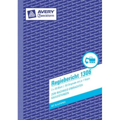 Zweckform regiebericht 1306 a5 avery - Publicité Zweckform regiebericht 1306 a5 avery - Publicité