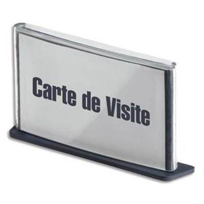 VISIODIRECT Plaque de porte format carte de visite coloris anthracite - Publicité VISIODIRECT Plaque de porte format carte de visite coloris anthracite - Publicité