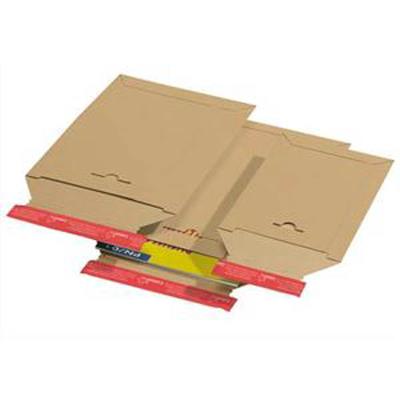 VISIODIRECT Lot de 100 Pochettes d'expédition en carton brun B5+, format 21 x 26,5 cm, hauteur jusque 3 cm - Publicité VISIODIRECT Lot de 100 Pochettes d'expédition en carton brun B5+, format 21 x 26,5 cm, hauteur jusque 3 cm - Publicité