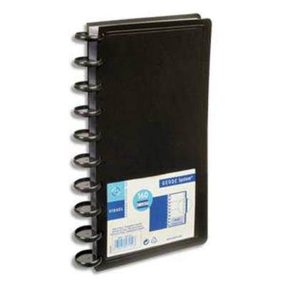 VISIODIRECT Porte-cartes de visite noir Géode System capacité 160 cartes en PP L13 x H26,5 x P2,8 cm - Publicité VISIODIRECT Porte-cartes de visite noir Géode System capacité 160 cartes en PP L13 x H26,5 x P2,8 cm - Publicité