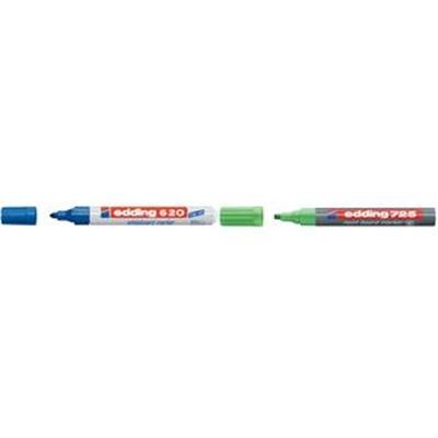 edding - 725 Neon Whiteboard-Marker, pointe biseautée, jaune Jaune - Publicité edding - 725 Neon Whiteboard-Marker, pointe biseautée, jaune Jaune - Publicité