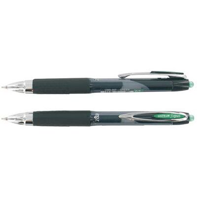 Uniball - Stylo Roller Uniball Signo Rt 207 Retractable Vert Vert - Publicité Uniball - Stylo Roller Uniball Signo Rt 207 Retractable Vert Vert - Publicité