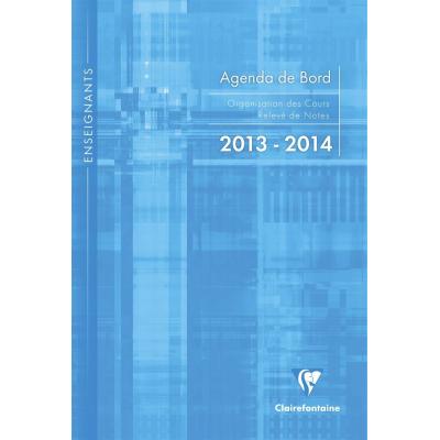 Clairefontaine Agenda de bord millésimé piqué 21x29,7 112 pages Assortis - Publicité Clairefontaine Agenda de bord millésimé piqué 21x29,7 112 pages Assortis - Publicité
