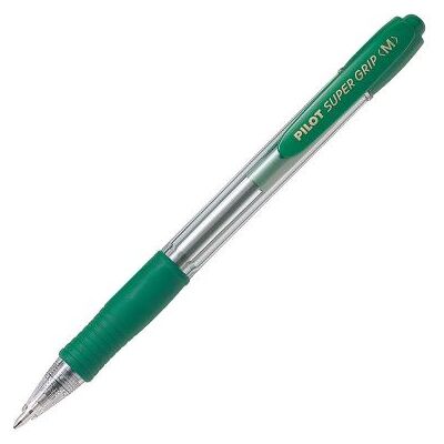 Aucune Stylo PILOT SUPER GRIP vert Vert - Publicité Aucune Stylo PILOT SUPER GRIP vert Vert - Publicité