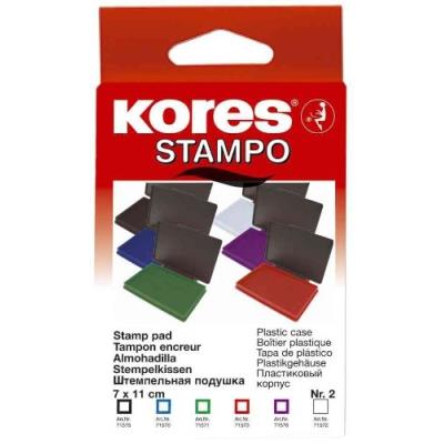 Kores - tampon encreur stampo, (l)110 x (p)7 mm, rouge sf71573 - Publicité Kores - tampon encreur stampo, (l)110 x (p)7 mm, rouge sf71573 - Publicité