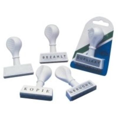 Wedo textstempel original, abdruckbreite: 45 mm 193 29 - Publicité Wedo textstempel original, abdruckbreite: 45 mm 193 29 - Publicité