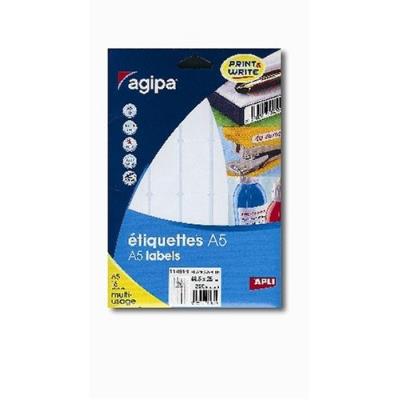 Agipa - Etiquette Adhesifs Diam 8 A5 - Etui 4704 - Publicité Agipa - Etiquette Adhesifs Diam 8 A5 - Etui 4704 - Publicité