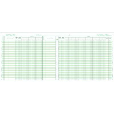 Piqûre Exacompta Journal de caisse ou de Banque 6C/13D 27x32cm horizontal 80p - Publicité Piqûre Exacompta Journal de caisse ou de Banque 6C/13D 27x32cm horizontal 80p - Publicité