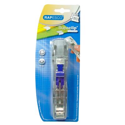 Rapesco Distributeur Supaclip® 60 Transparent + 8 Pinces en Acier Inoxydable - Publicité Rapesco Distributeur Supaclip® 60 Transparent + 8 Pinces en Acier Inoxydable - Publicité