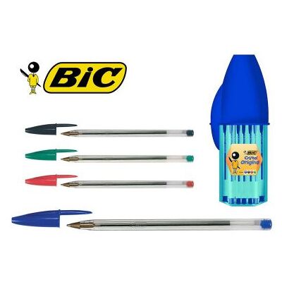 Aucune Megatube 20 Stylo Bic crystal assortiment Assortiment - Publicité Aucune Megatube 20 Stylo Bic crystal assortiment Assortiment - Publicité
