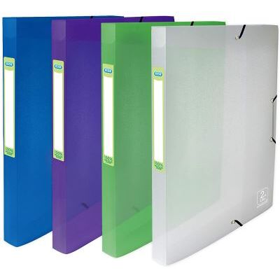 Elba 400059471 Boîte pour 2 nd Life, en PP, transparent, 24 x 32 x 25 mm, assortis - Publicité Elba 400059471 Boîte pour 2 nd Life, en PP, transparent, 24 x 32 x 25 mm, assortis - Publicité