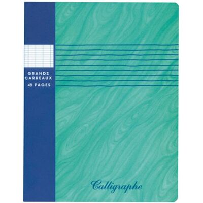 Calligraphe - Cahier De Brouillon 17x22 48p Blanc - Publicité Calligraphe - Cahier De Brouillon 17x22 48p Blanc - Publicité