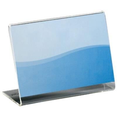 Sigel Pa107 Lot De 10 Porte-Infos Et Porte-Prix Avec Présentation D'Un Seul Côté Pour Format 90 X 60 Mm Transparent - Publicité Sigel Pa107 Lot De 10 Porte-Infos Et Porte-Prix Avec Présentation D'Un Seul Côté Pour Format 90 X 60 Mm Transparent - Publicité