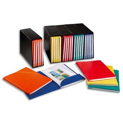 VISIODIRECT Lot de 5 conteneurs noir + 5 chemises coloris assortis carton rigide Alpina. Dos 1,5cm. Noir - Publicité VISIODIRECT Lot de 5 conteneurs noir + 5 chemises coloris assortis carton rigide Alpina. Dos 1,5cm. Noir - Publicité
