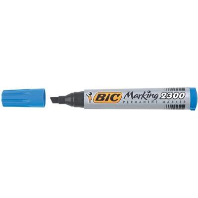 Marqueur Pointe Biseau - Bic Marking 2300 bleu Bleu - Publicité Marqueur Pointe Biseau - Bic Marking 2300 bleu Bleu - Publicité