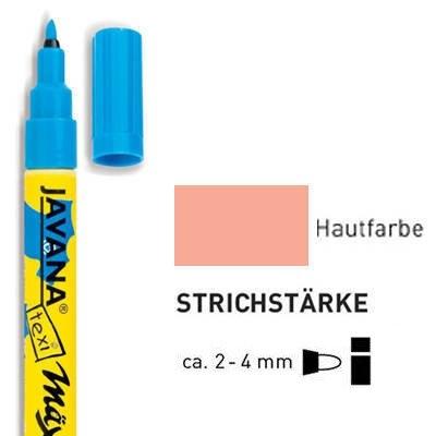 C.kreul textilmarker javana texi m?x medium, hautfarbe 90772 - Publicité C.kreul textilmarker javana texi m?x medium, hautfarbe 90772 - Publicité