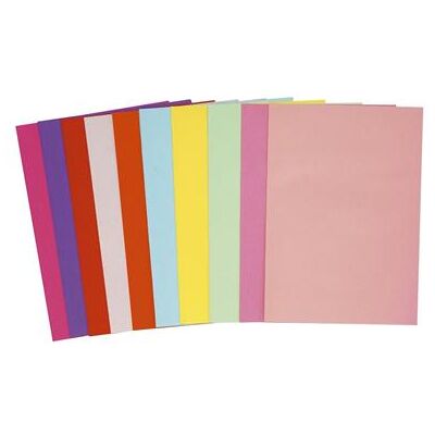 Chemise Exacompta - Paquet de 250 sous-chemises "Bengali 60" 22x31cm Coloris assortis - Publicité Chemise Exacompta - Paquet de 250 sous-chemises "Bengali 60" 22x31cm Coloris assortis - Publicité