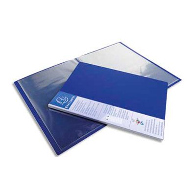 VISIODIRECT Lot de 20 Protège-documents UPLINE en polypropylène opaque. 40 vues, 20 pochettes. Coloris bleu - Publicité VISIODIRECT Lot de 20 Protège-documents UPLINE en polypropylène opaque. 40 vues, 20 pochettes. Coloris bleu - Publicité
