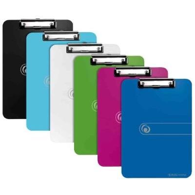 Herlitz porte-bloc easy orga to go, format a4, bleu transpar 11205671 - Publicité Herlitz porte-bloc easy orga to go, format a4, bleu transpar 11205671 - Publicité