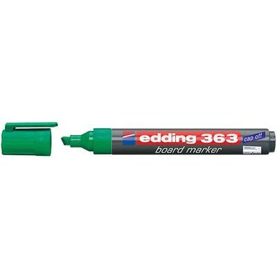 edding - Whiteboard marker 363, pointe biseautée, noir Noir - Publicité edding - Whiteboard marker 363, pointe biseautée, noir Noir - Publicité