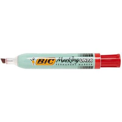 Bic - Marqueur Onyx Geant 1591 Biseaute Rouge - Publicité Bic - Marqueur Onyx Geant 1591 Biseaute Rouge - Publicité