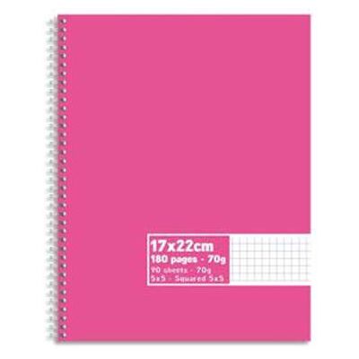 VISIODIRECT Lot de 5 Cahiers reliure intégrale, 180 pages, 70g, Grands carreaux seyès, Format 21 x 29,7 cm (A4), Couverture carte assortis - Publicité VISIODIRECT Lot de 5 Cahiers reliure intégrale, 180 pages, 70g, Grands carreaux seyès, Format 21 x 29,7 cm (A4), Couverture carte assortis - Publicité