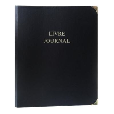 Elve classeur reliure livre journal titre doré avec recharge 100f d58 - Publicité Elve classeur reliure livre journal titre doré avec recharge 100f d58 - Publicité