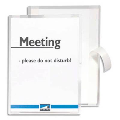 VISIODIRECT Sachet de 10 pochettes de plastification adhésives pour affichage A4 - L24,6 x 33,5 cm - Publicité VISIODIRECT Sachet de 10 pochettes de plastification adhésives pour affichage A4 - L24,6 x 33,5 cm - Publicité
