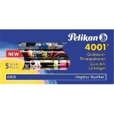 Pelikan cartouches dencre de grande capacit? gtp f 5, bleu 338236 Bleu - Publicité Pelikan cartouches dencre de grande capacit? gtp f 5, bleu 338236 Bleu - Publicité