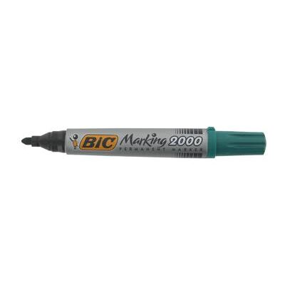 Marqueur permanent Bic 2000 pointe ogive vert - Publicité Marqueur permanent Bic 2000 pointe ogive vert - Publicité
