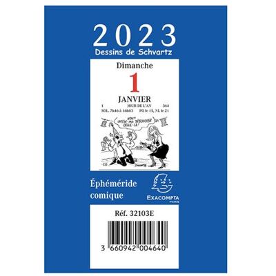 Exacompta EXACPTA CAL5 BLOC EPHE HUMOUR 97X65 - Publicité Exacompta EXACPTA CAL5 BLOC EPHE HUMOUR 97X65 - Publicité