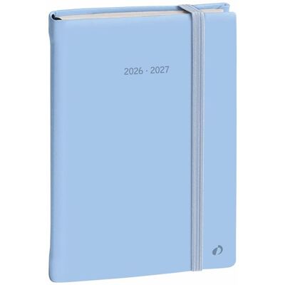 Agenda scolaire semainier Quo Vadis Collection Pastel Septembre 2026 à Décembre 2027 15 x 21 cm Bleu Bleu - Publicité Agenda scolaire semainier Quo Vadis Collection Pastel Septembre 2026 à Décembre 2027 15 x 21 cm Bleu Bleu - Publicité