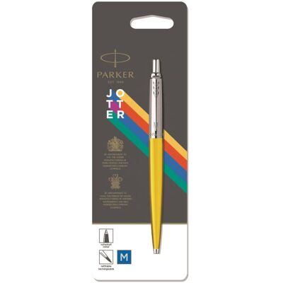Stylo à bille Parker Jotter Original Jaune Jaune - Publicité Stylo à bille Parker Jotter Original Jaune Jaune - Publicité
