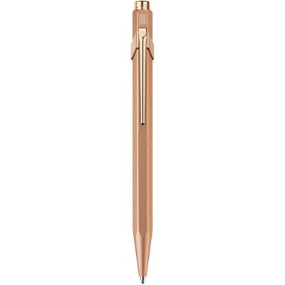 Stylo à bille Caran d'Ache Métal X Brut Rose Rose - Publicité Stylo à bille Caran d'Ache Métal X Brut Rose Rose - Publicité