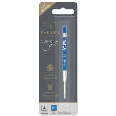 Recharge pour stylo à bille Parker Quink Bleu Bleu - Publicité Recharge pour stylo à bille Parker Quink Bleu Bleu - Publicité