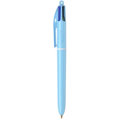 Stylo à bille Bic 4 Couleurs Pastel Pointe Moyenne 1 mm Modèle aléatoire Multicolore - Publicité Stylo à bille Bic 4 Couleurs Pastel Pointe Moyenne 1 mm Modèle aléatoire Multicolore - Publicité