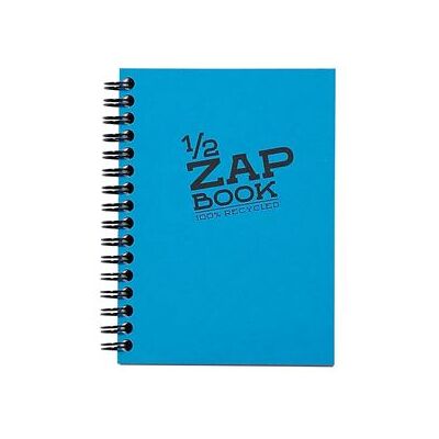Demi Zap Book Spiralé Clairefontaine A6 160 Pages 80 g - Publicité Demi Zap Book Spiralé Clairefontaine A6 160 Pages 80 g - Publicité