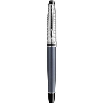 Stylo roller Waterman Expert Deluxe Métallique Stone CT Pointe fine Gris anthracite Gris anthracite - Publicité Stylo roller Waterman Expert Deluxe Métallique Stone CT Pointe fine Gris anthracite Gris anthracite - Publicité