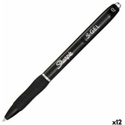 Stylo à bille Sharpie Gel 0.7 mm Noir Noir - Publicité Stylo à bille Sharpie Gel 0.7 mm Noir Noir - Publicité